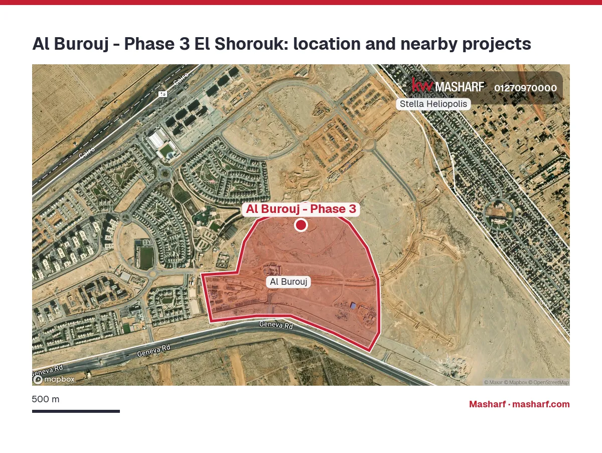 Where is Al Burouj - Phase 3 located?