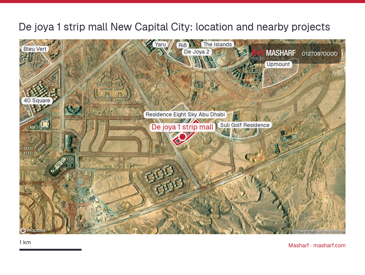 Where is De joya 1 strip mall located?