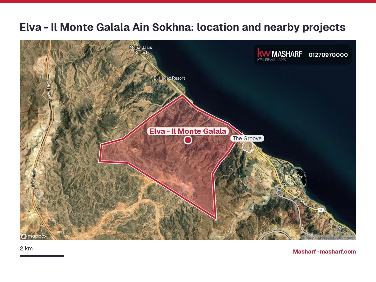 Where is Elva - Il Monte Galala located?