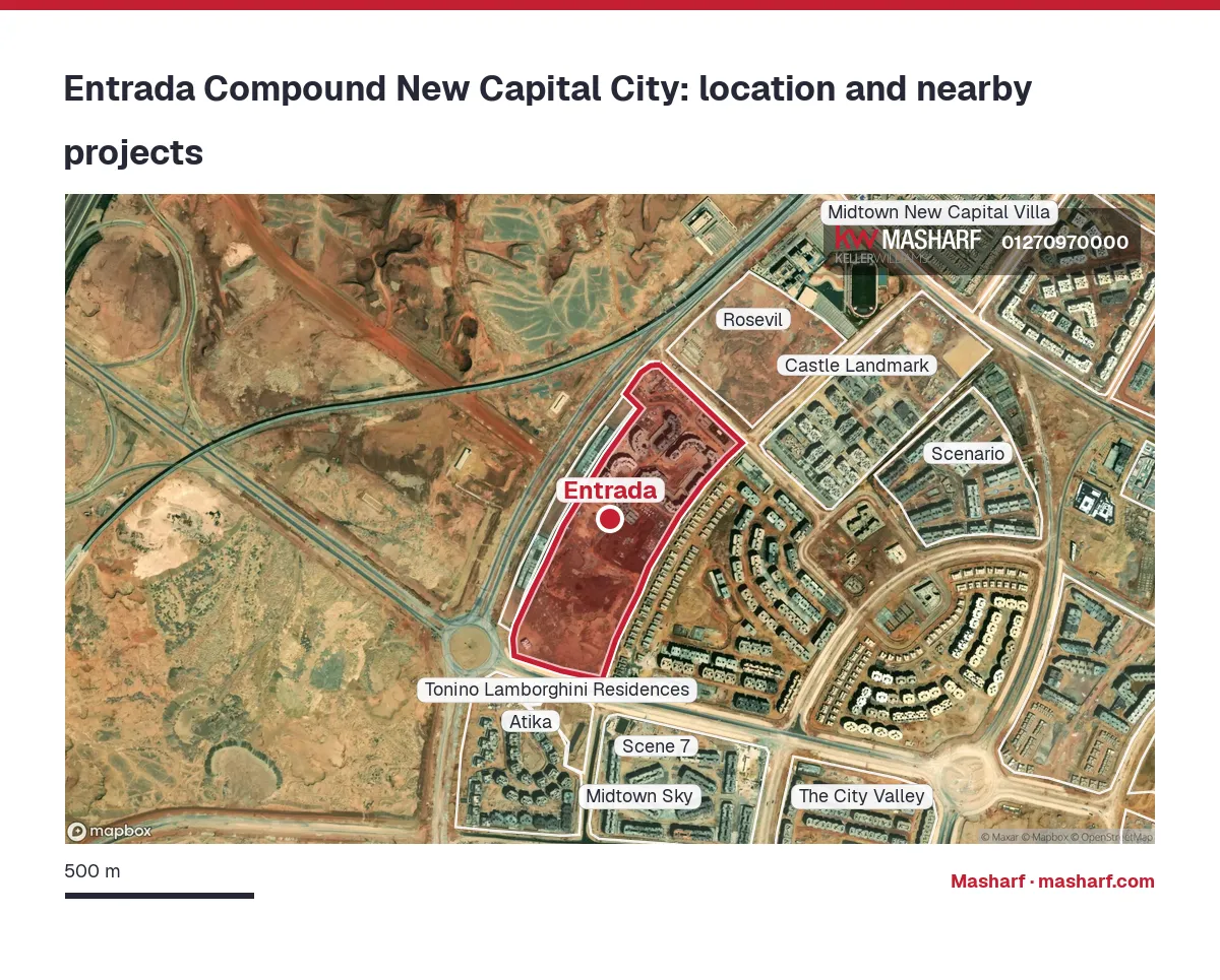 Where is Entrada located?