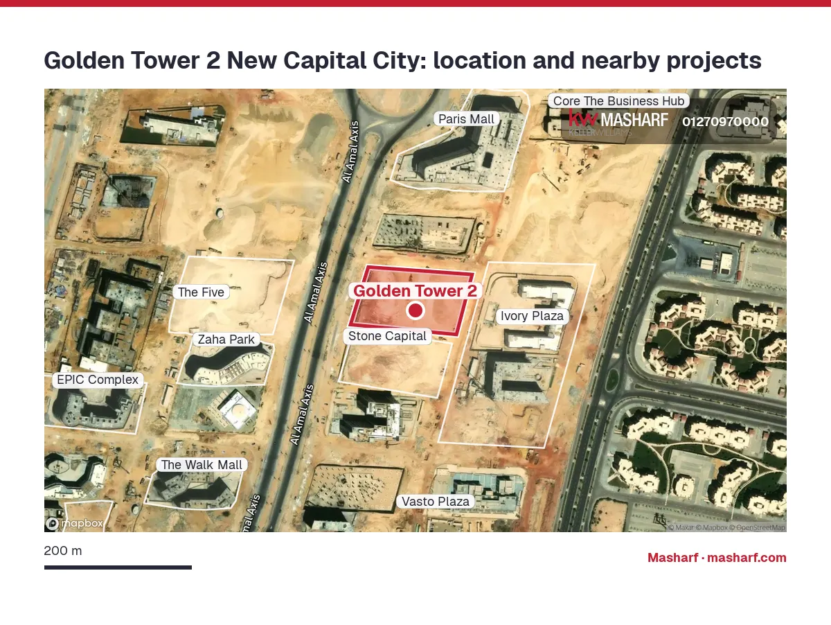 Where is Golden Tower 2 located?