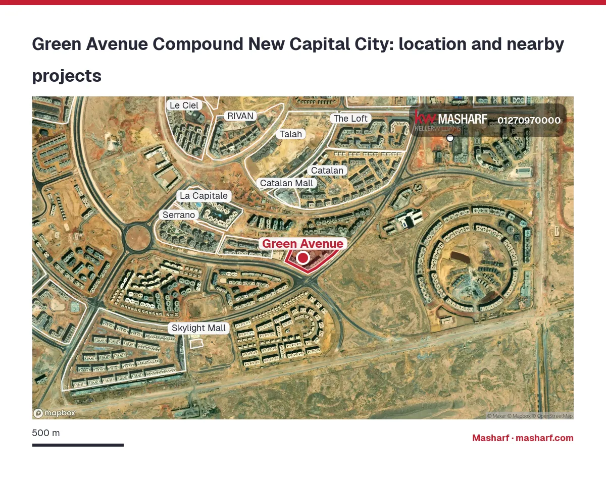 Where is Green Avenue located?