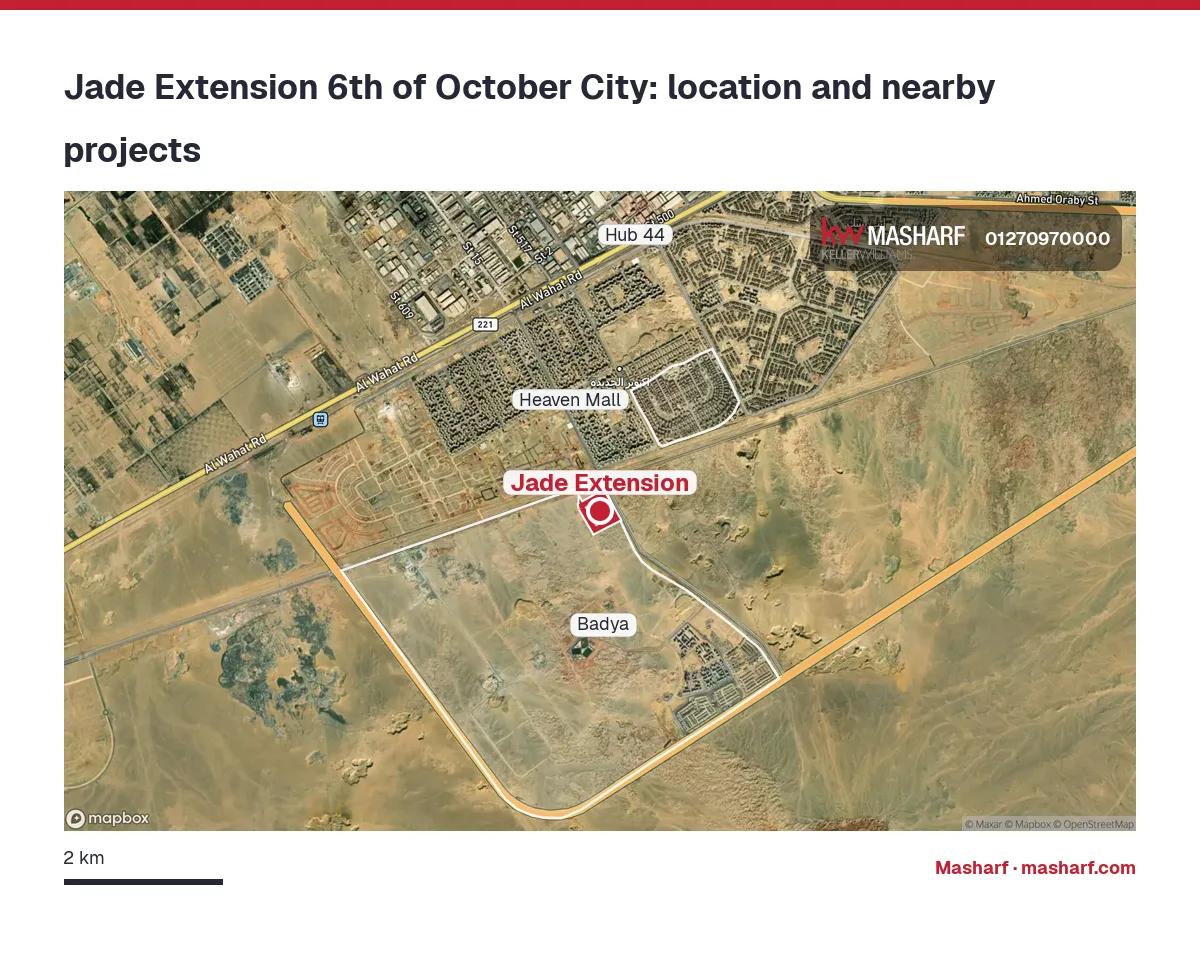 Where is Jade Extension located?