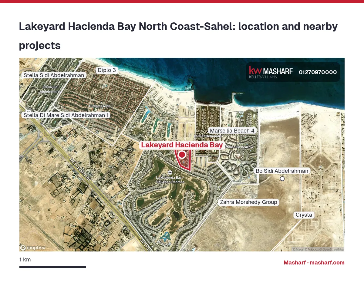 Where is Lakeyard Hacienda Bay located?