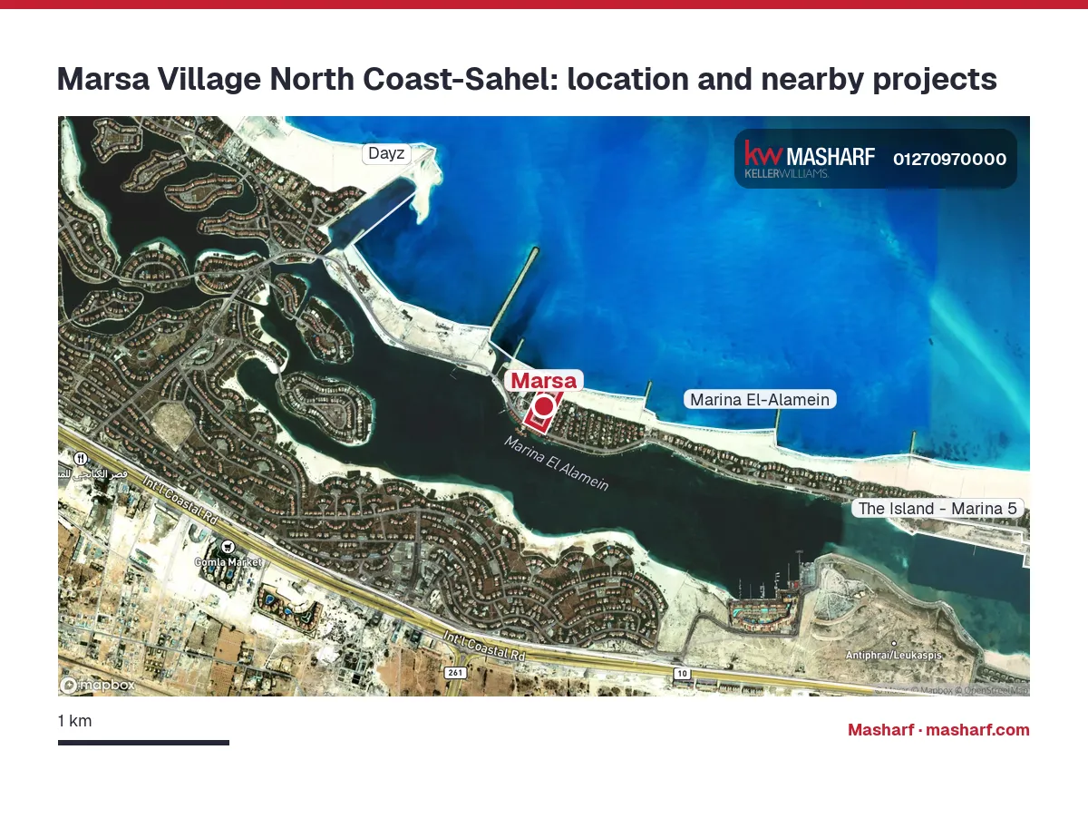 Where is Marsa located?
