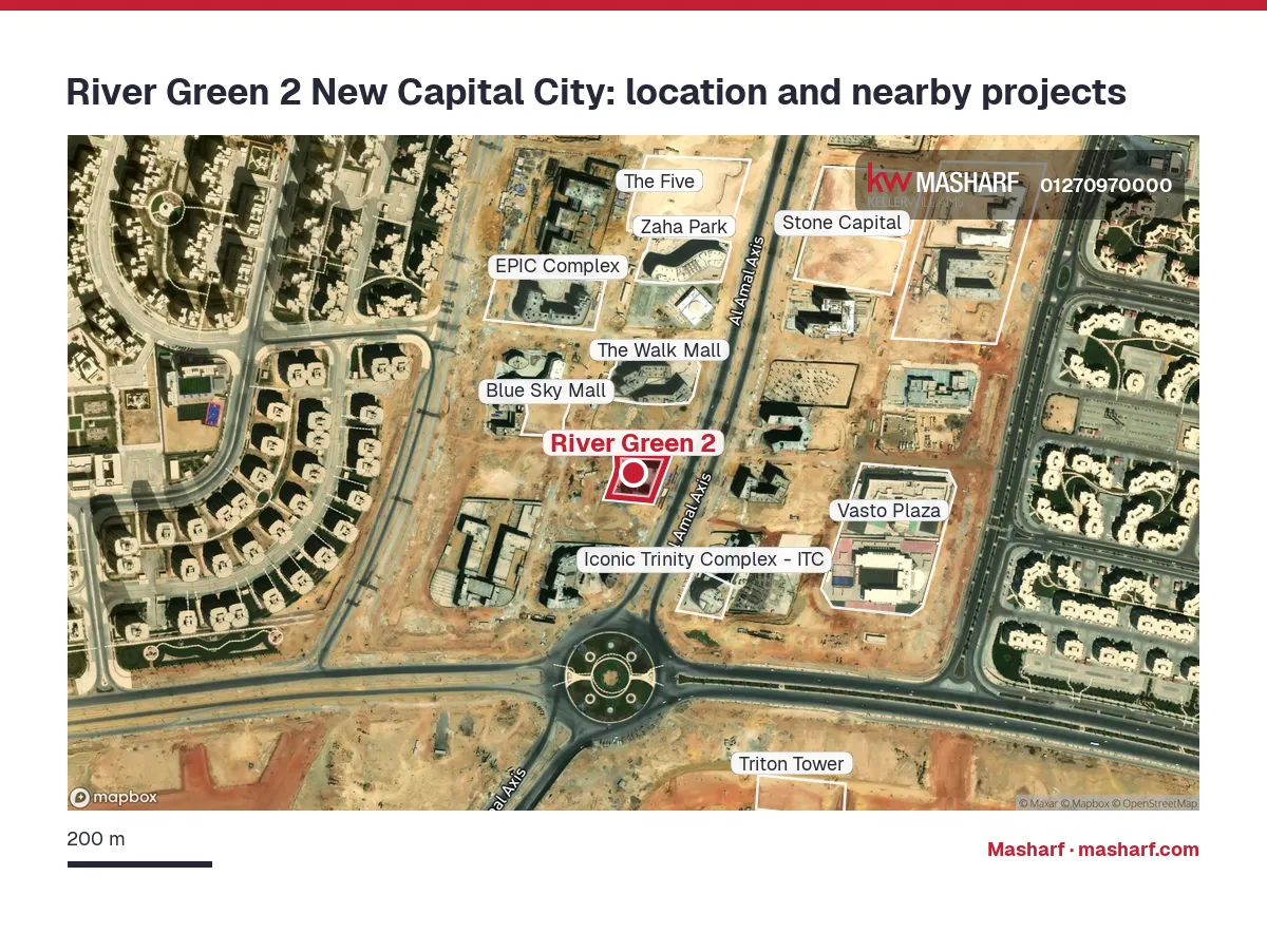 Where is River Green 2 located?