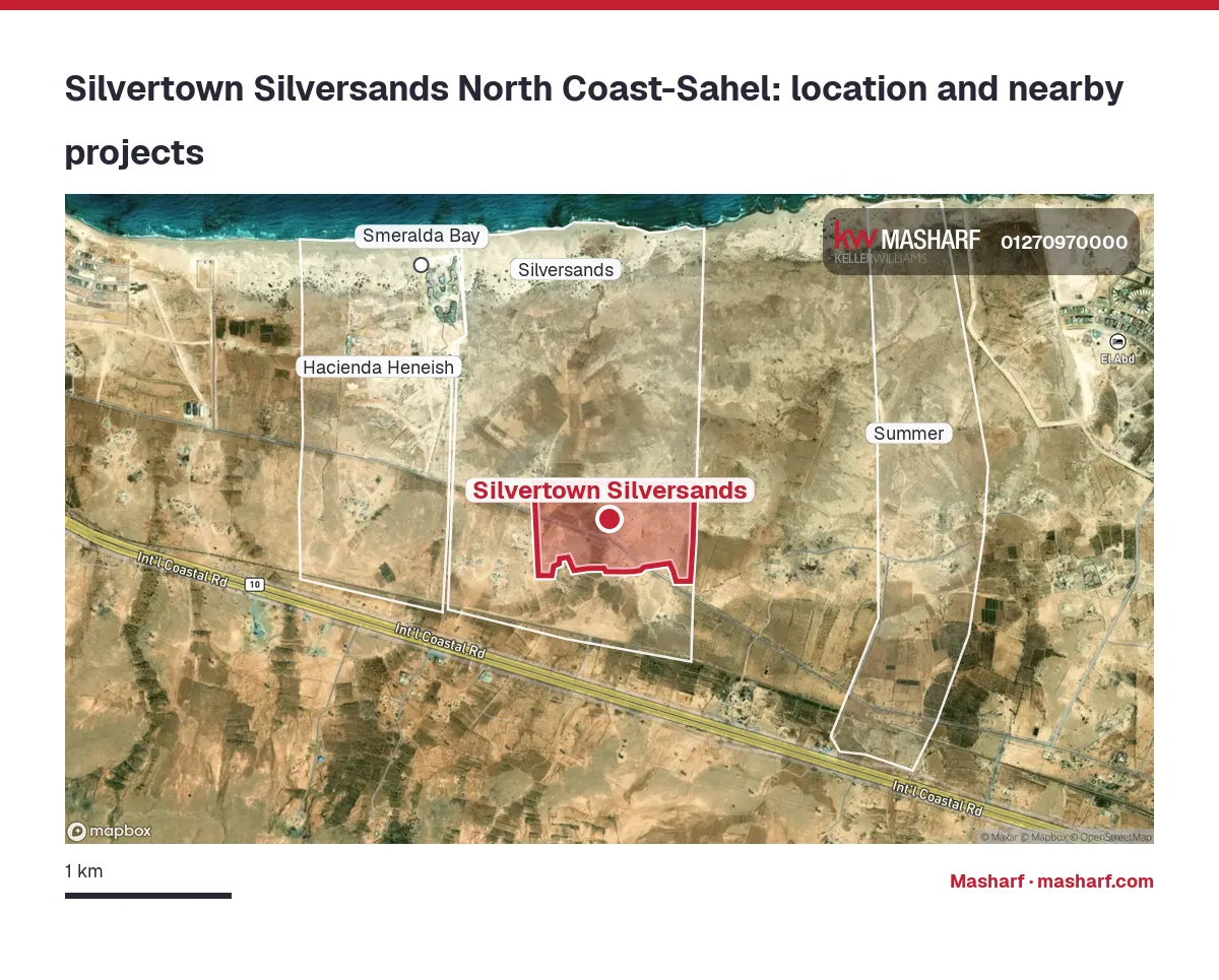 Where is Silvertown Silversands located?