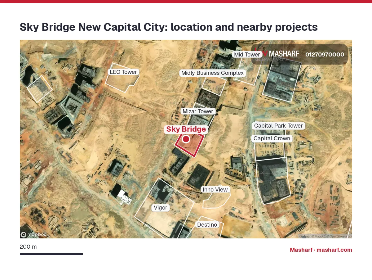 Where is Sky Bridge located?