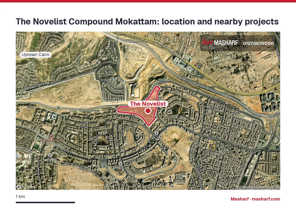 Where is The Novelist located?