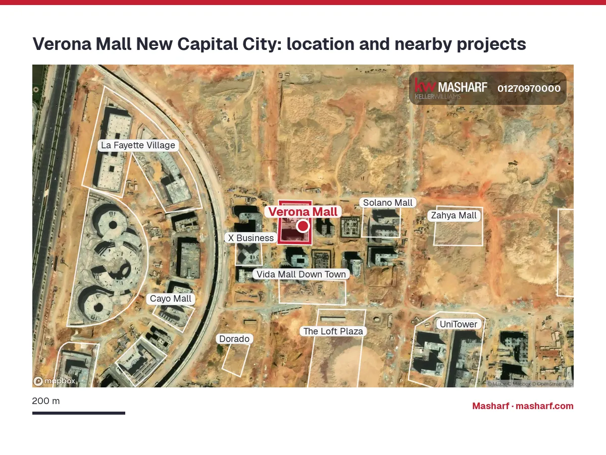 Where is Verona Mall located?