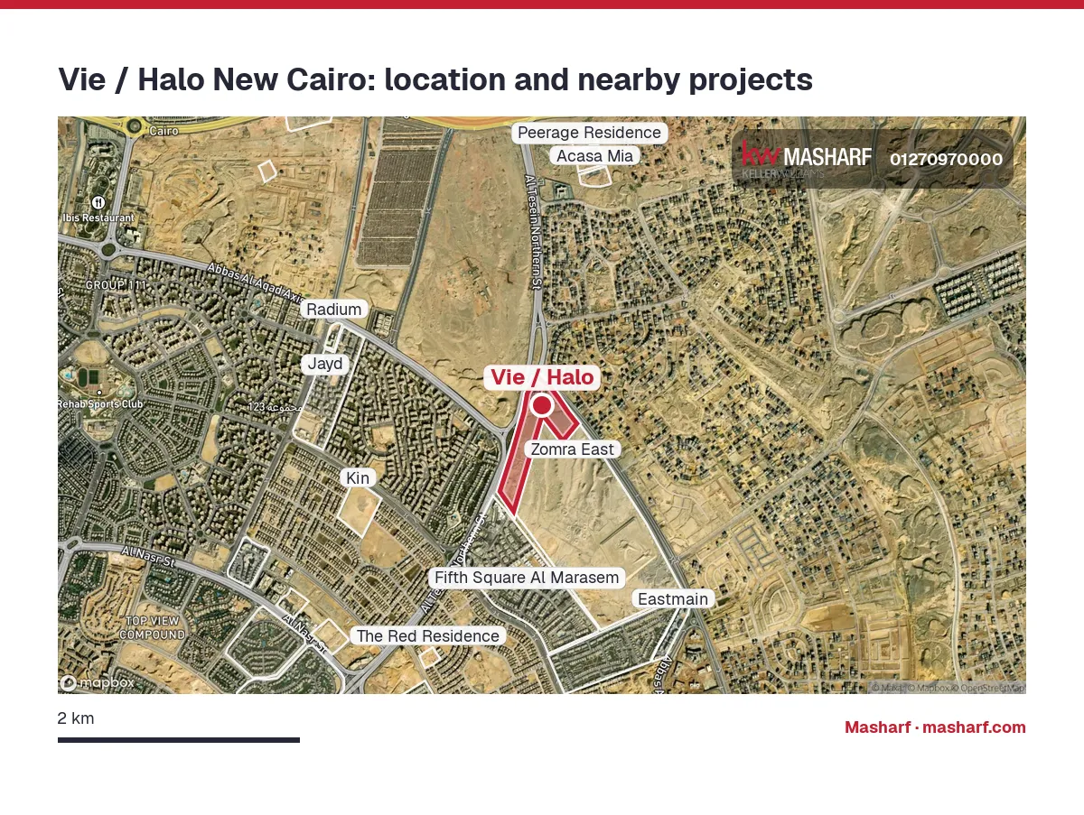 Where is Vie / Halo located?