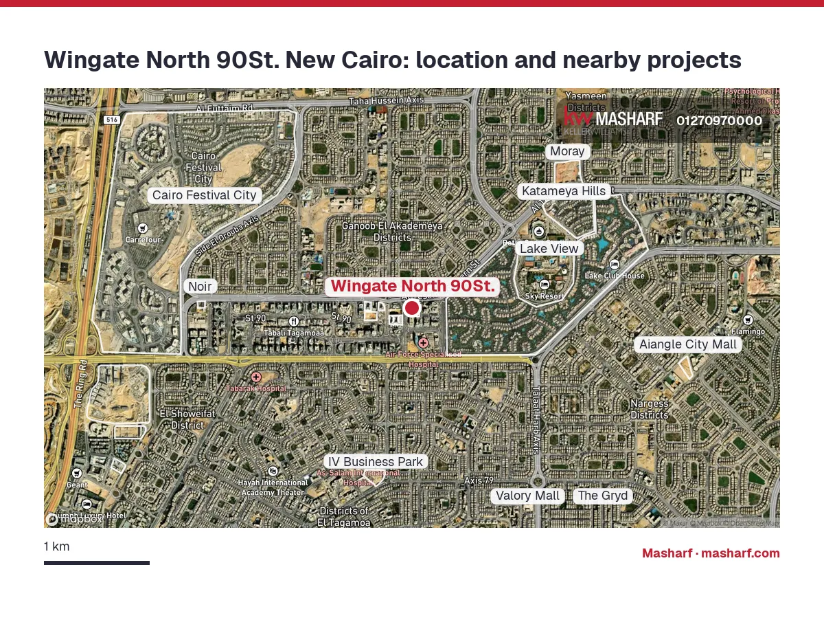 Where is Wingate North 90St. located?