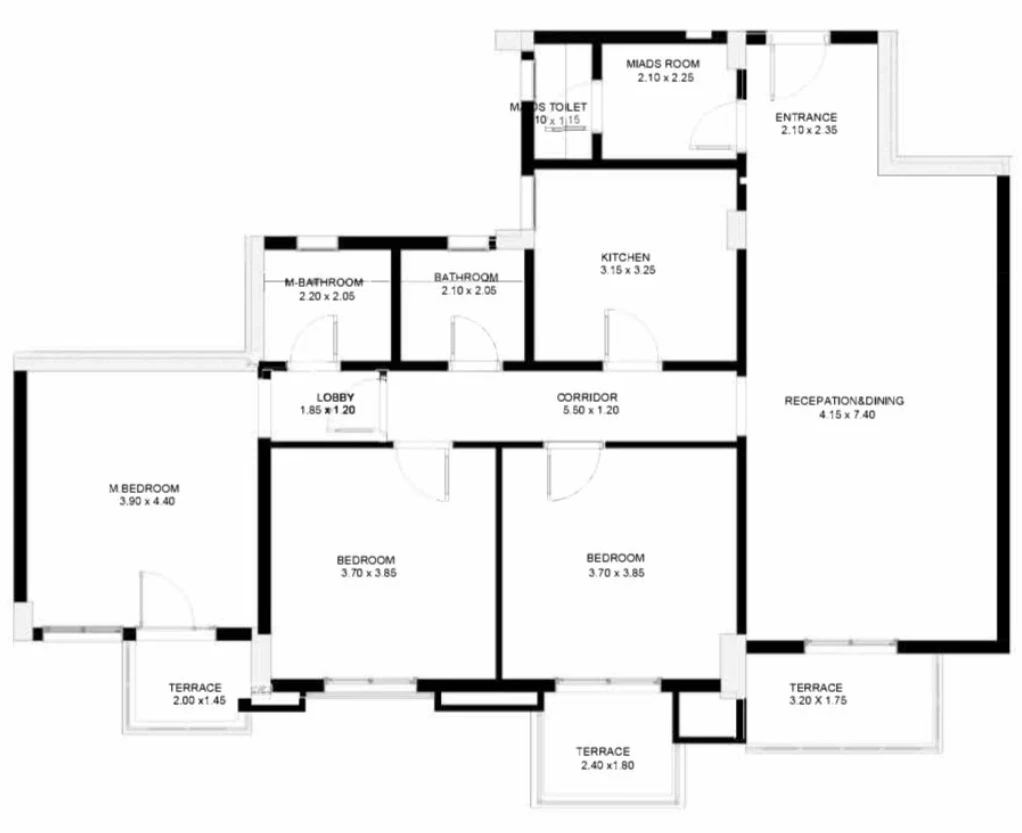 Apartments for sale in The Loft New Capital City — Apartment