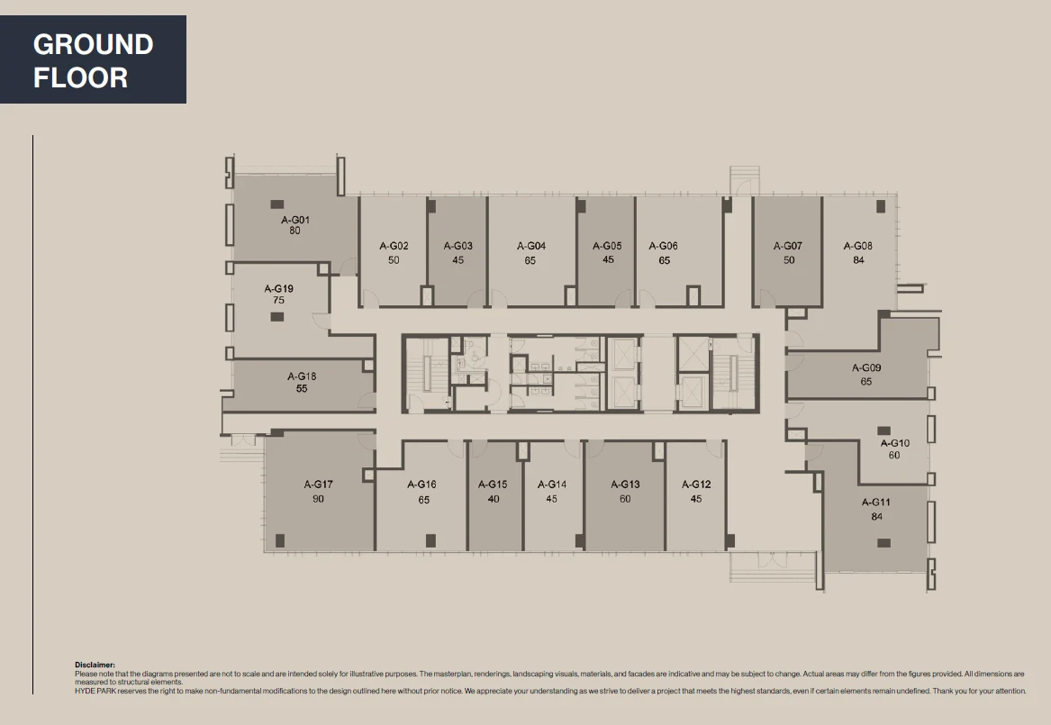 What are Hyde Park Business District New Cairo prices in 2026? — Administrative