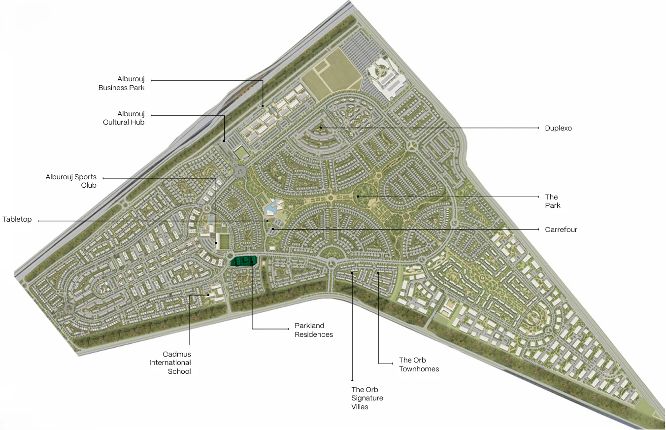 Al Burouj - Phase 3 El Shorouk City master plan