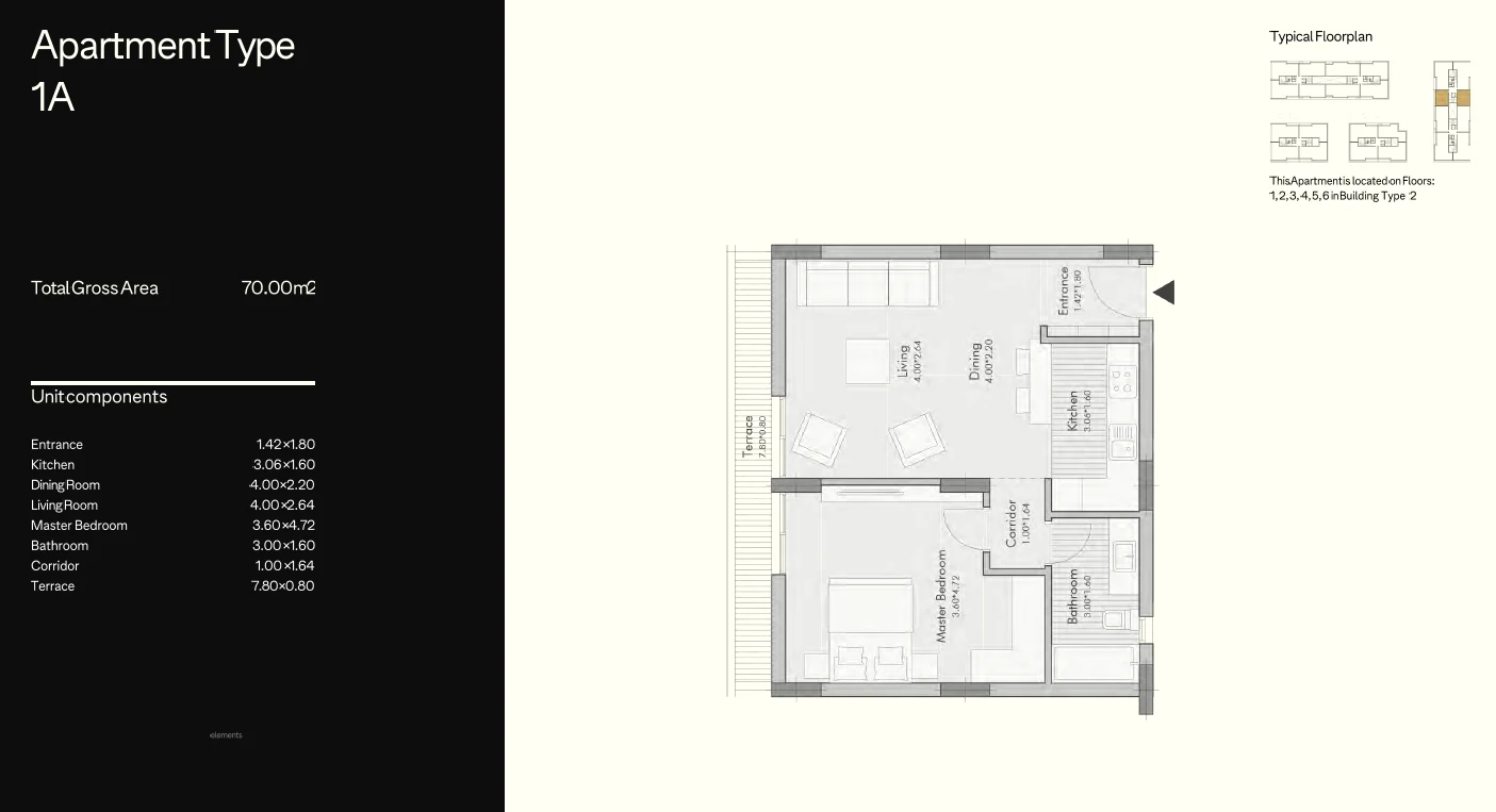 Apartments for sale in Al Burouj - Phase 1 El Shorouk City — Apartment