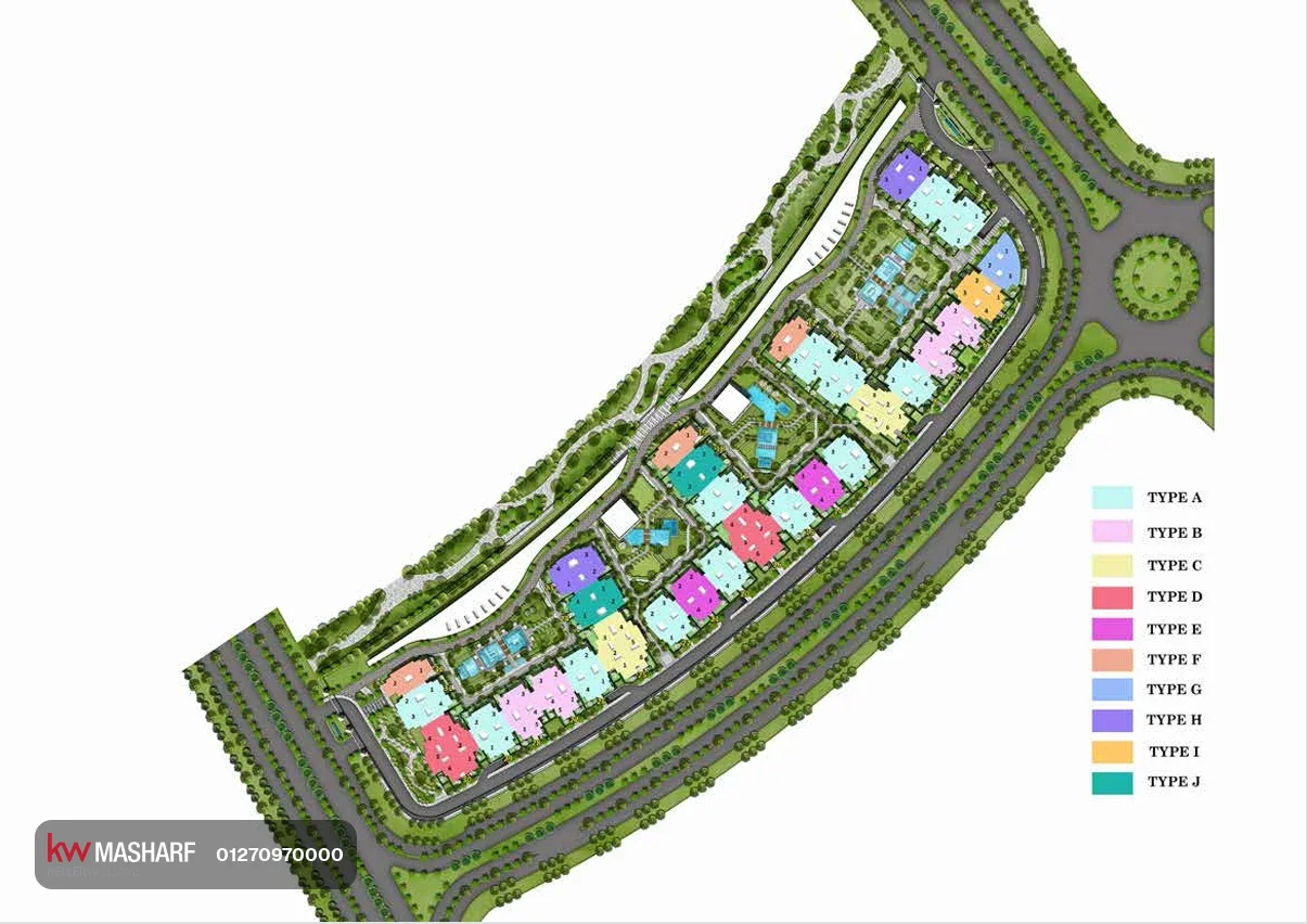 De joya 1 strip mall New Capital City master plan