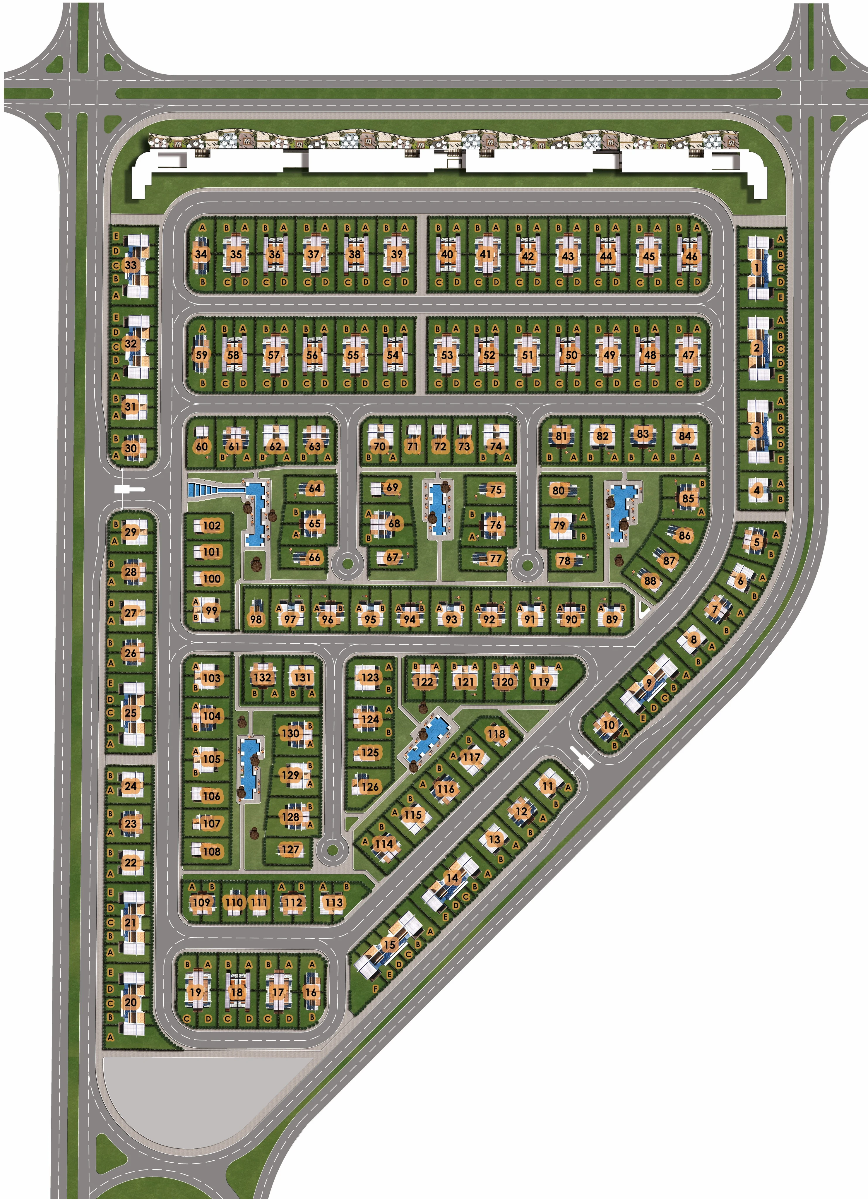 El Patio Prime El Shorouk City master plan