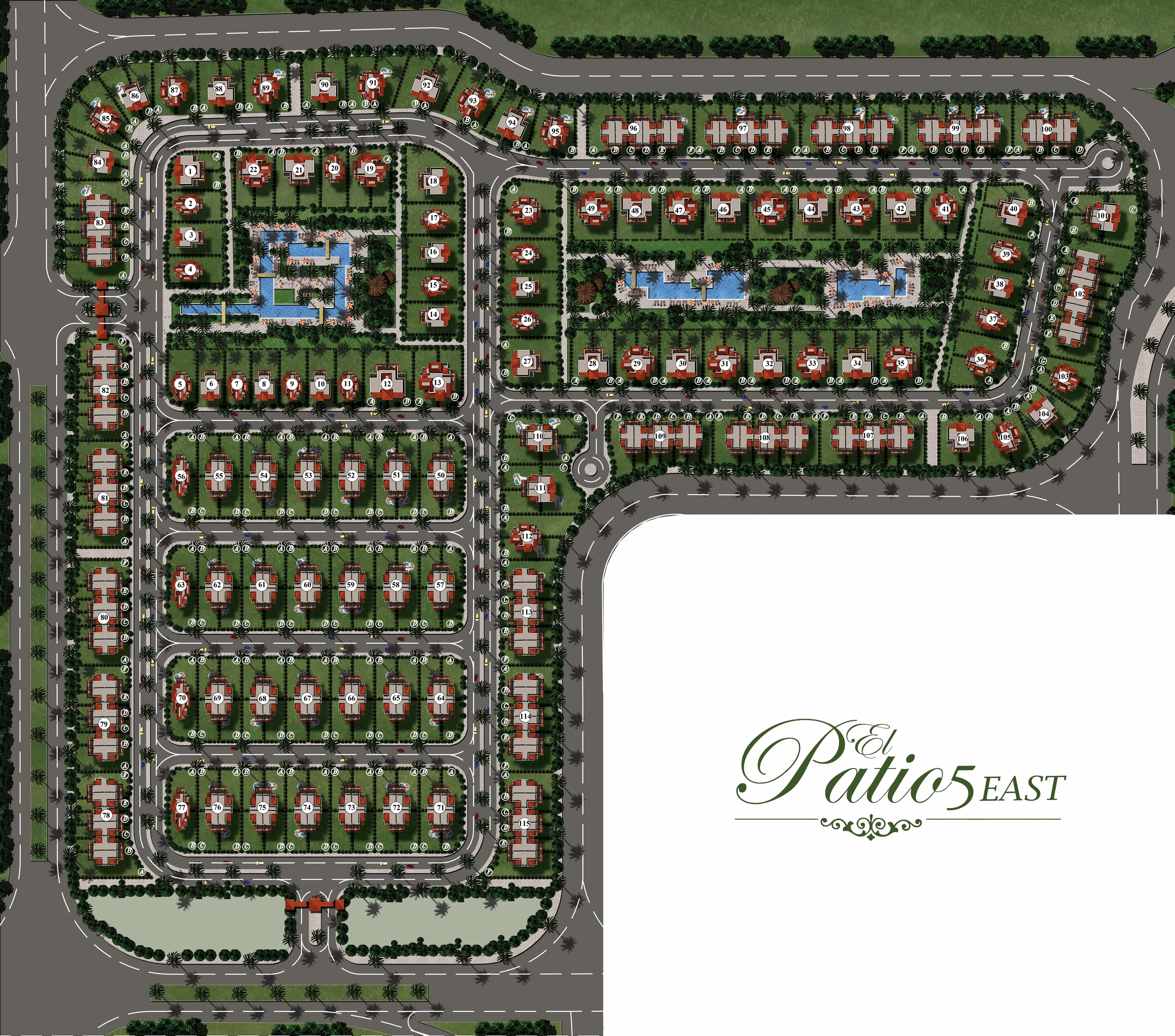 El Patio 5 East El Shorouk City master plan