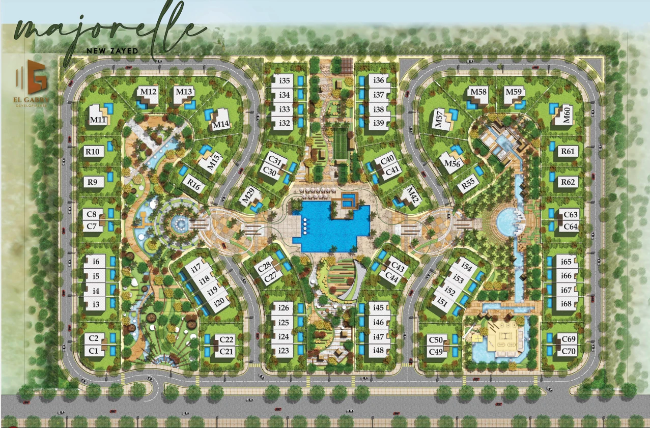 Majorelle New Zayed master plan