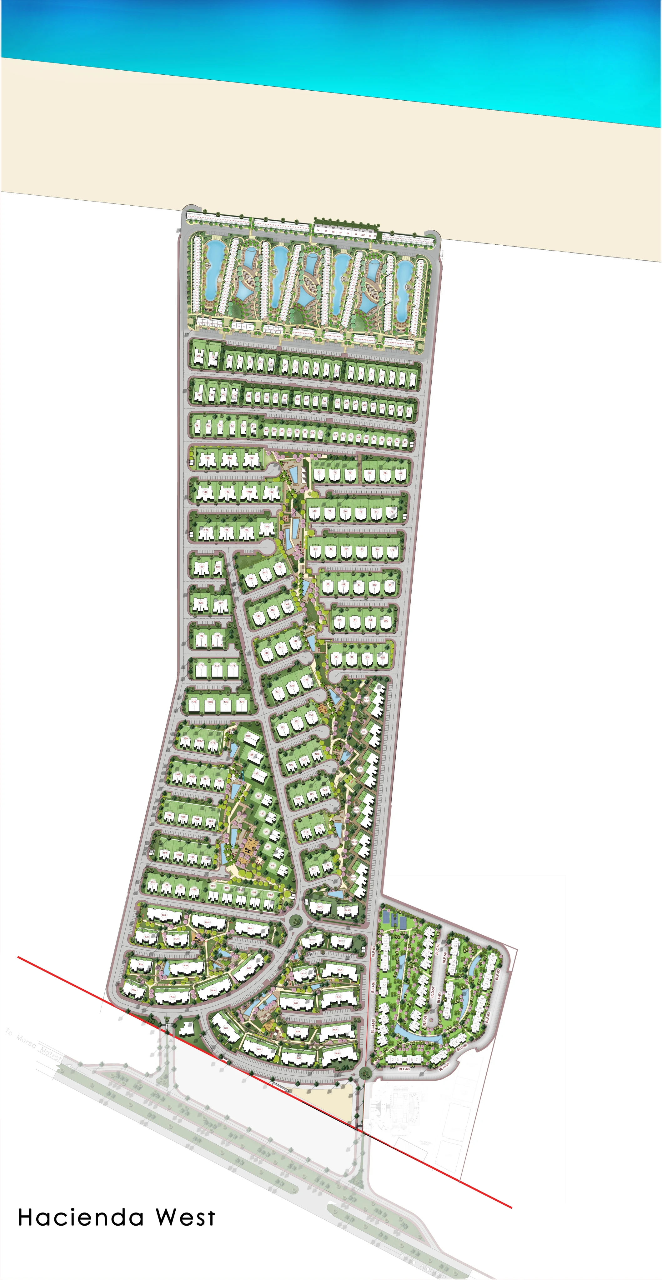Hacienda West North Coast-Sahel master plan