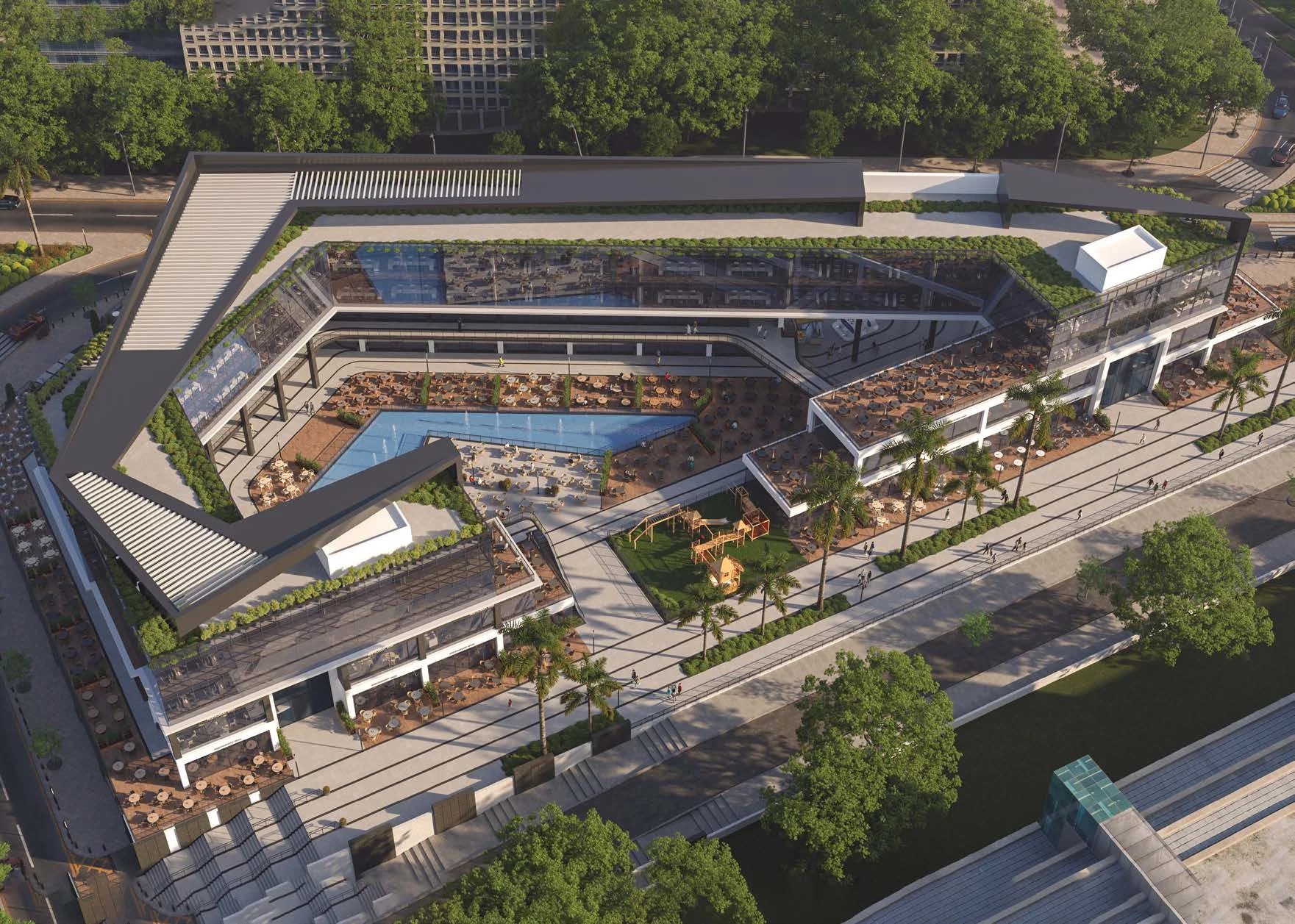 Aiangle City Mall New Cairo master plan
