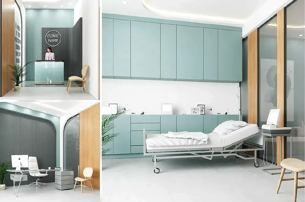تصميم عيادة في ريان تاور