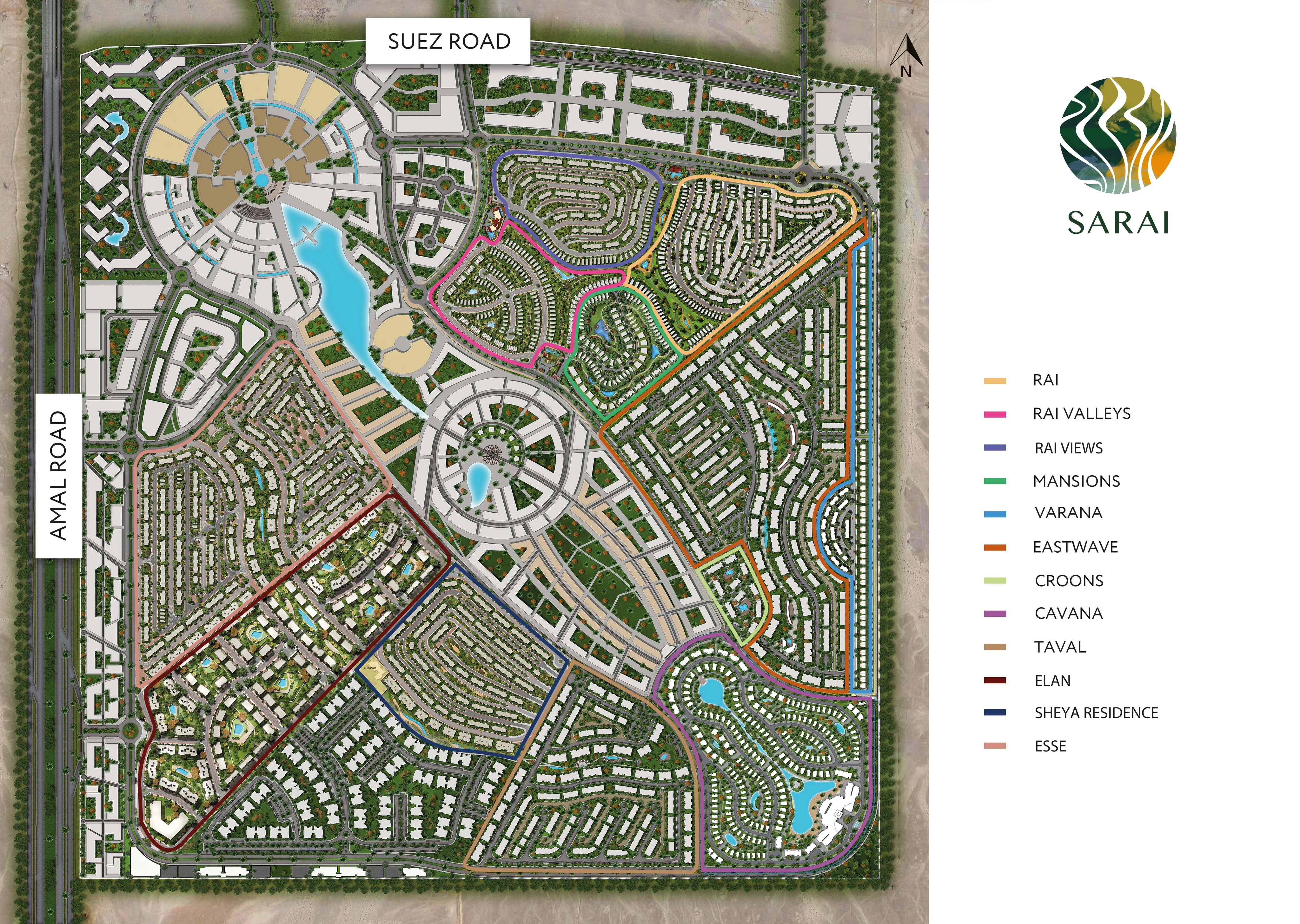 The Arena Strip Mall New Cairo master plan