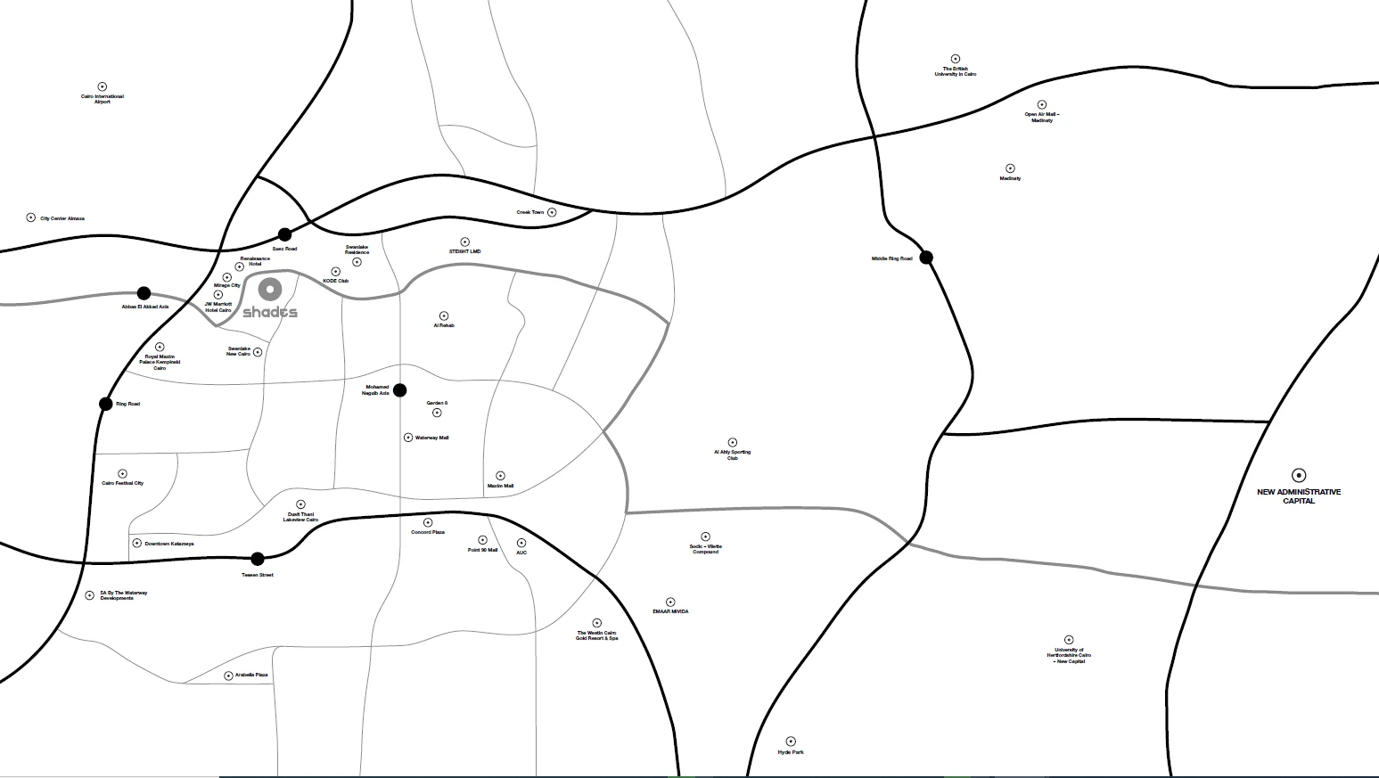 Shades New Cairo master plan