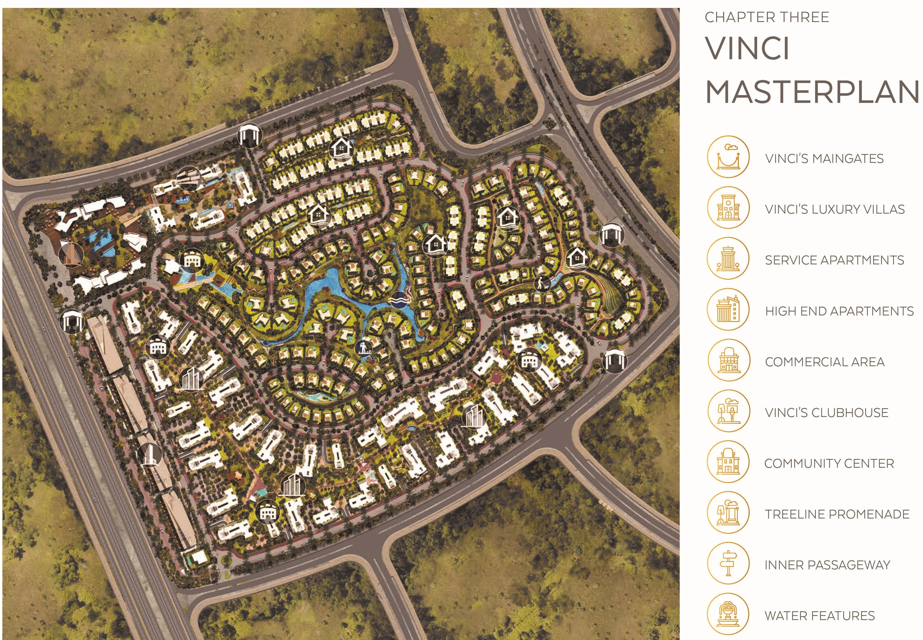 Vinci New Capital City master plan