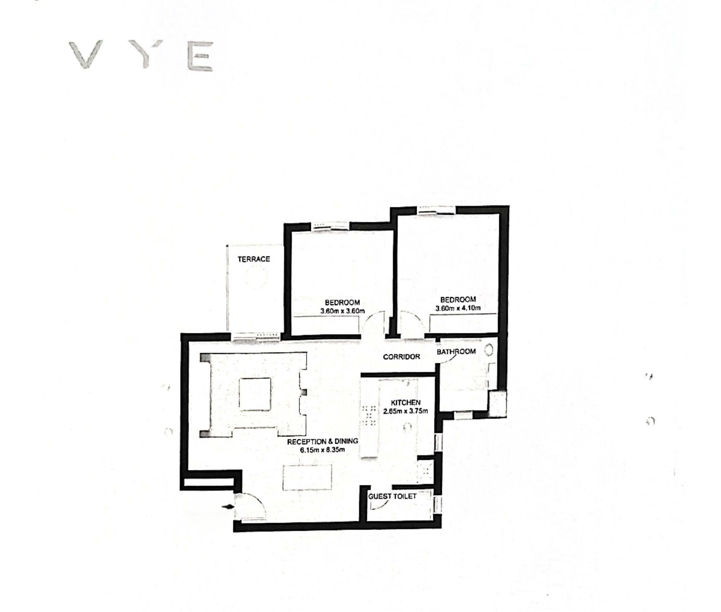Apartments for sale in VYE SODIC New Zayed — Apartment