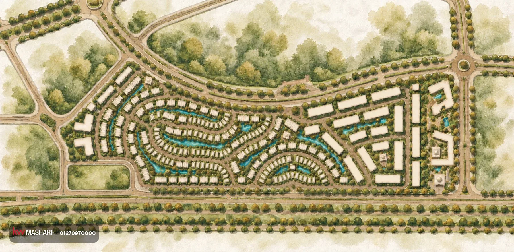 Motion Collection master plan inside The 101 Mostakbal City