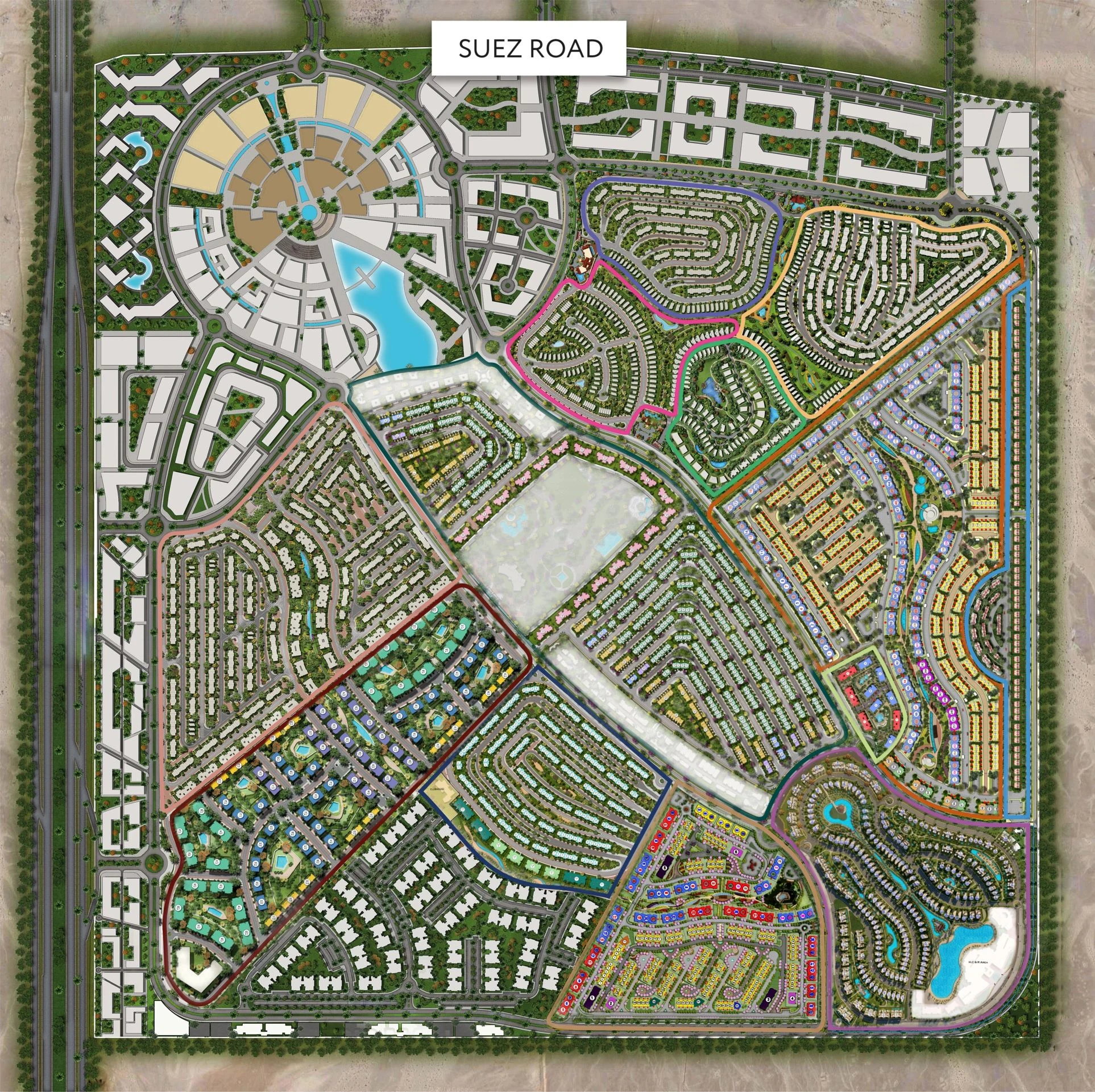 Sarai New Cairo master plan