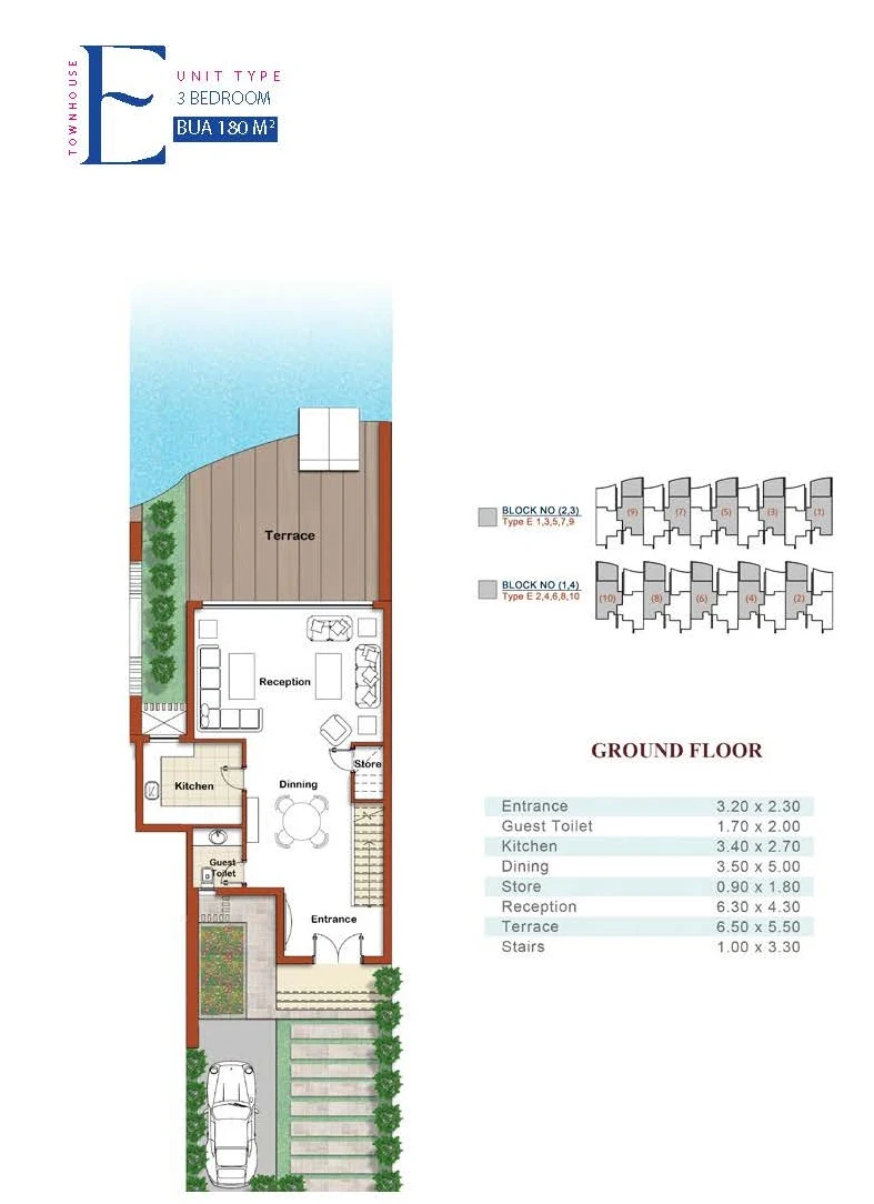 Townhouses for sale in Naia Bay North Coast-Sahel — Townhouse