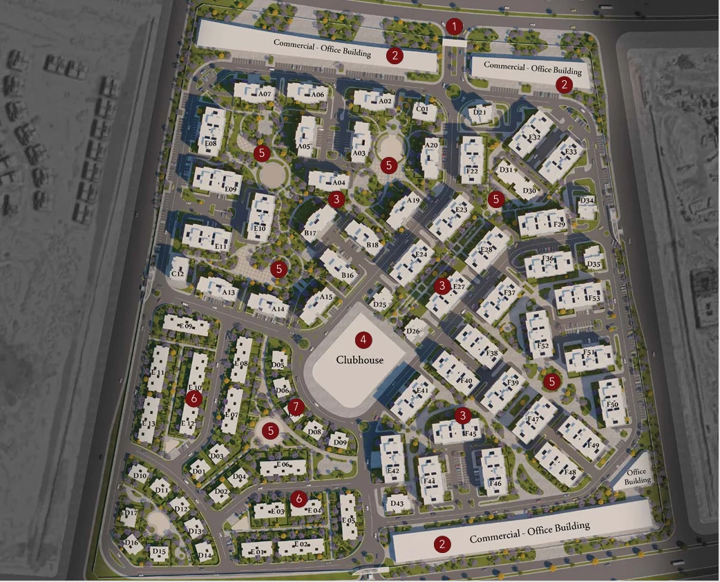 Bleu Vert New Capital City master plan