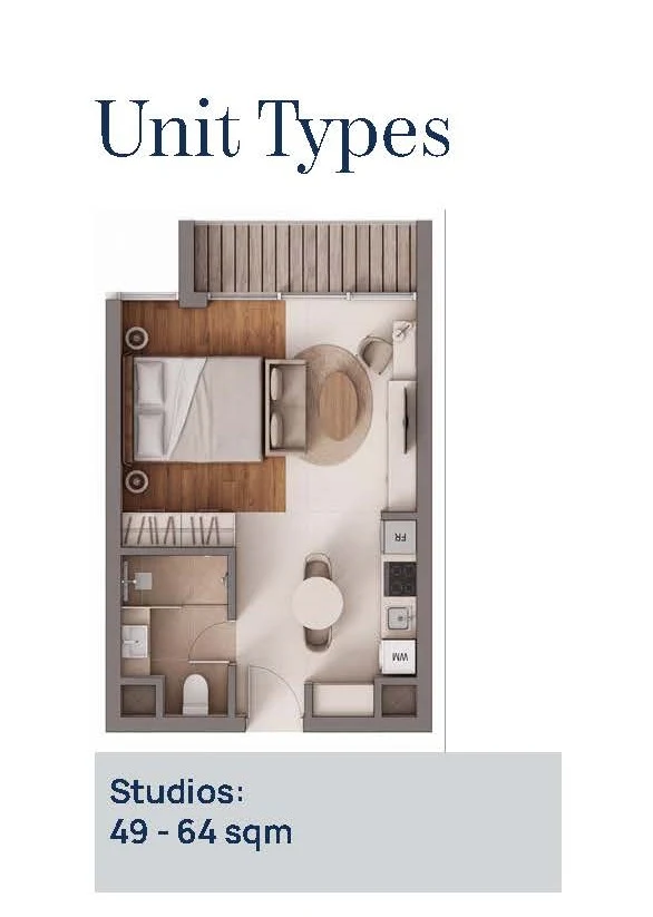 Apartments for sale in Mar ville New Zayed — Studio