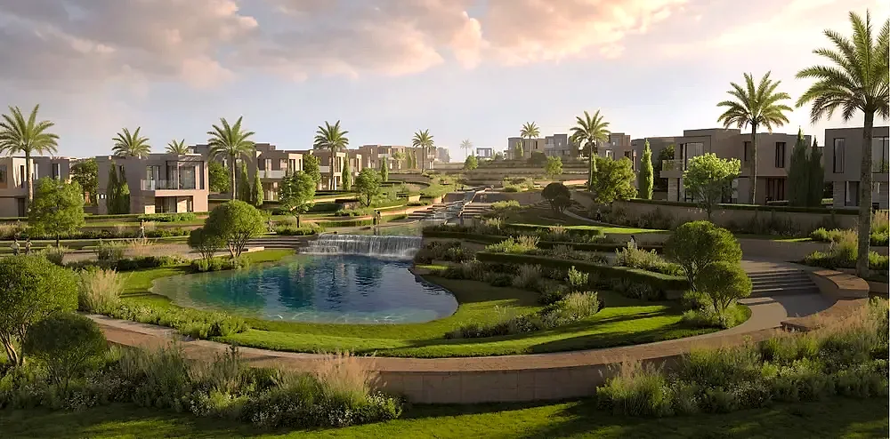 The Hillage compound in Sheikh Zayed