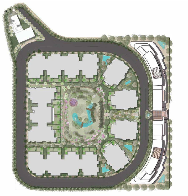 White Residence New Cairo master plan