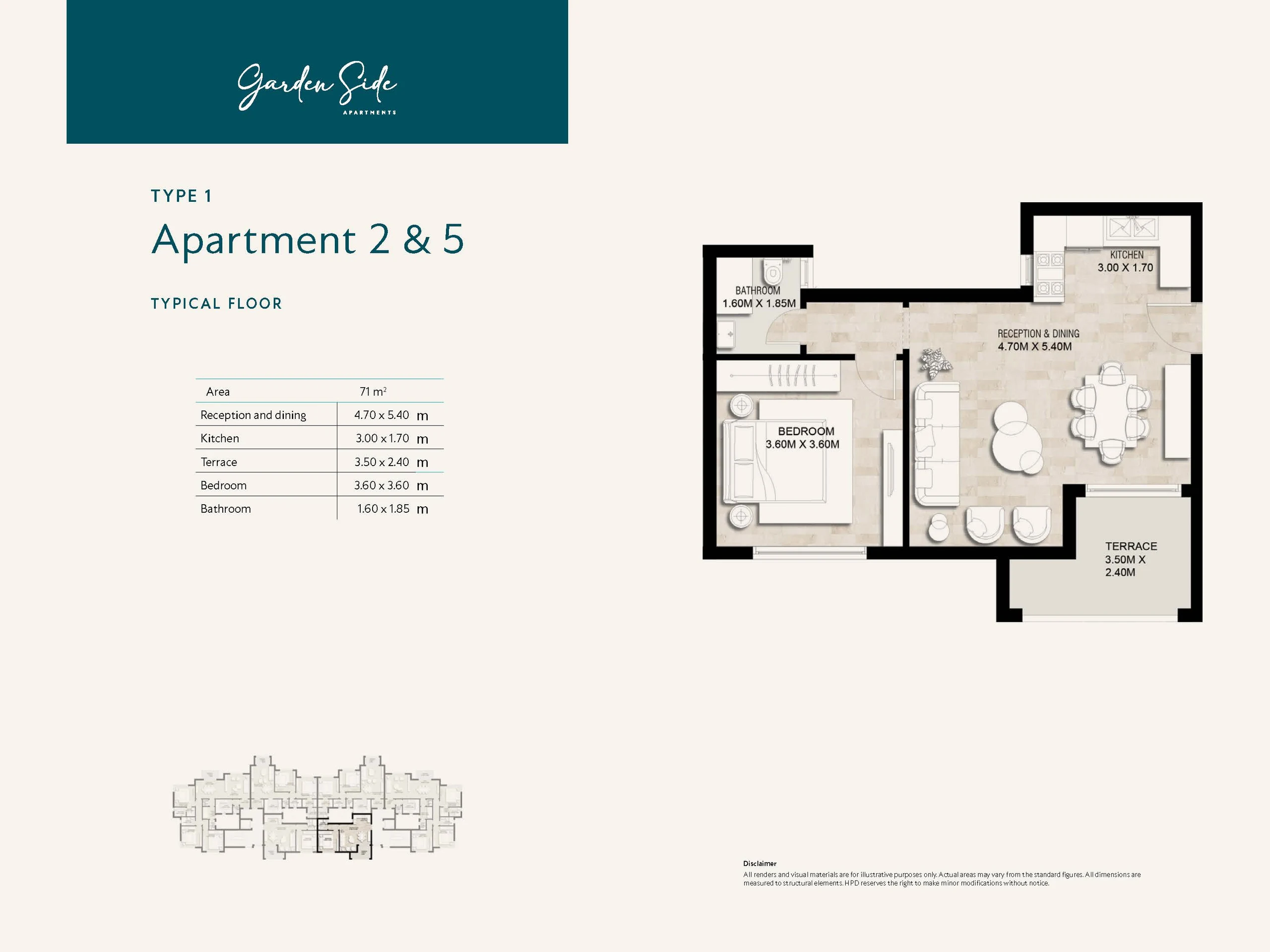 Apartments for sale in Garden Lakes 6th of October City — Apartment