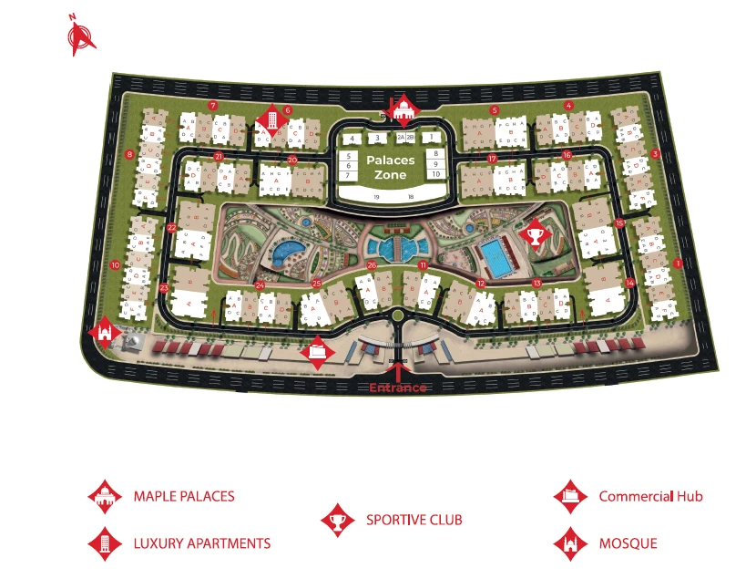 Capital Heights 2 New Capital City master plan