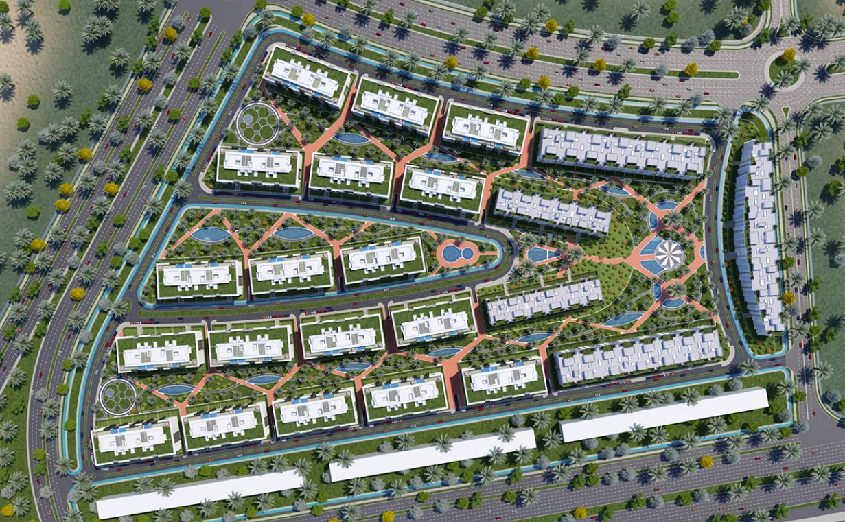 Midtown condo New Capital City master plan