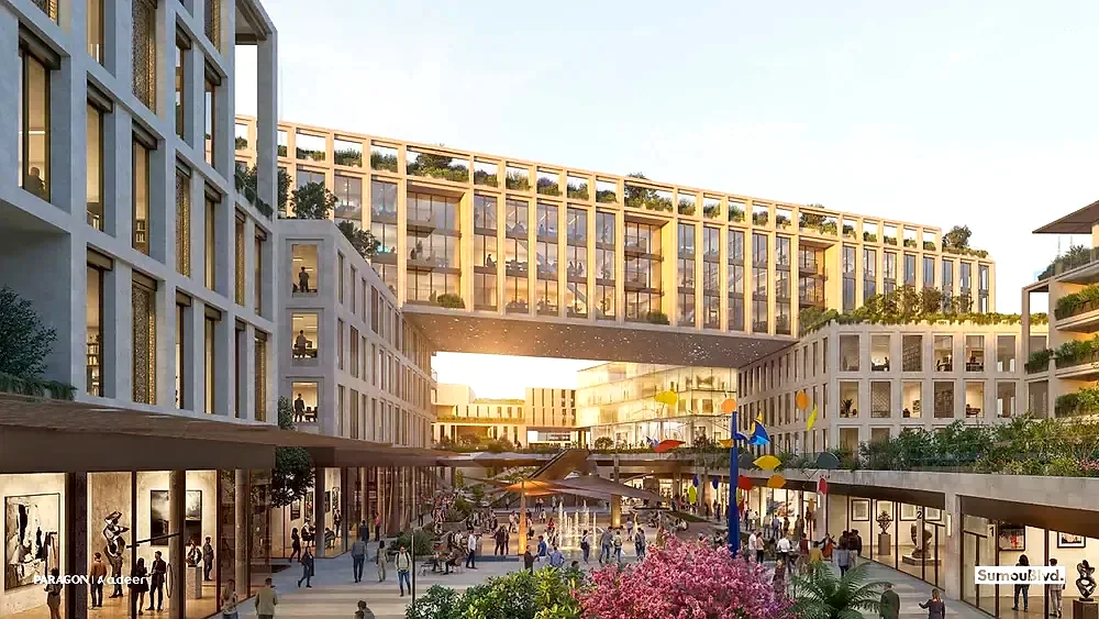 Sumou Boulevard project in Mostakbal City, New Cairo