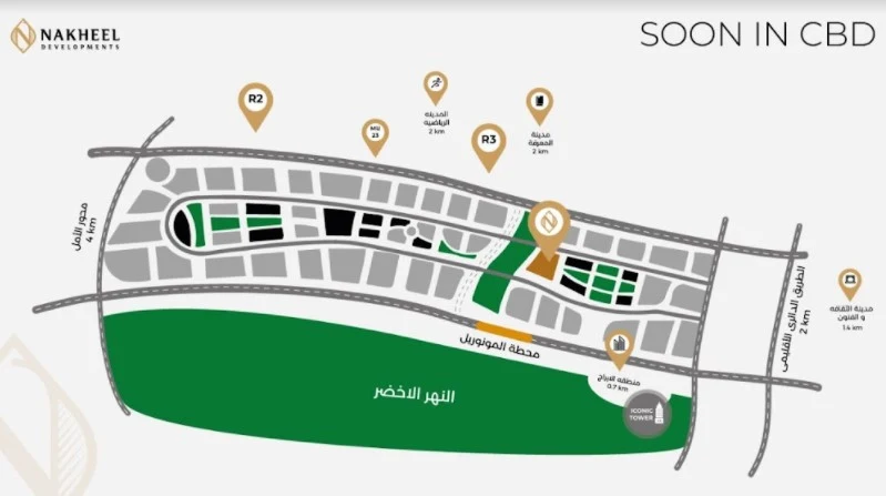 ماستر بلان دوبل تو تاورز العاصمة الإدارية الجديدة